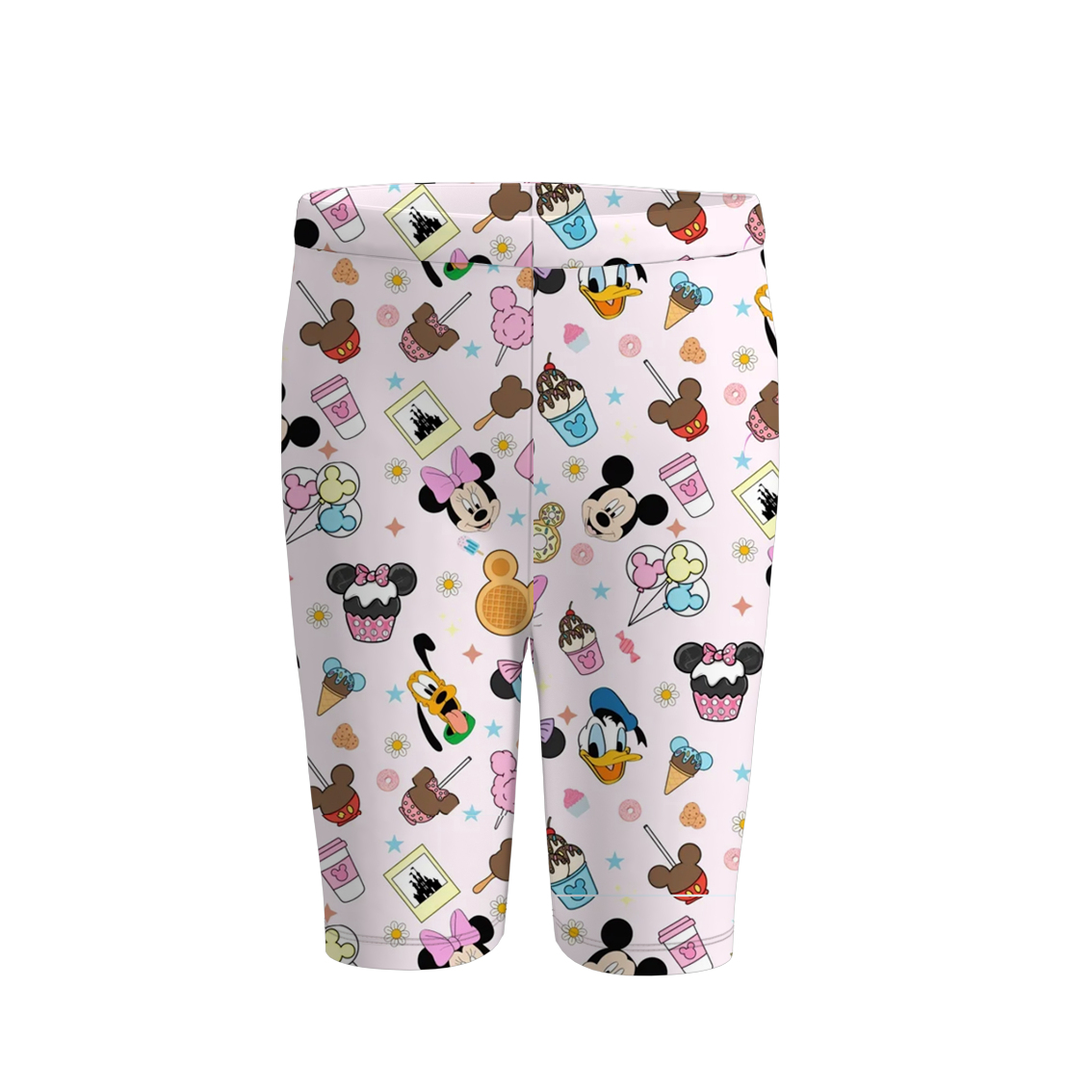 (Pre Order)Girls Spring and Summer Cartoon Print Cycling Shorts