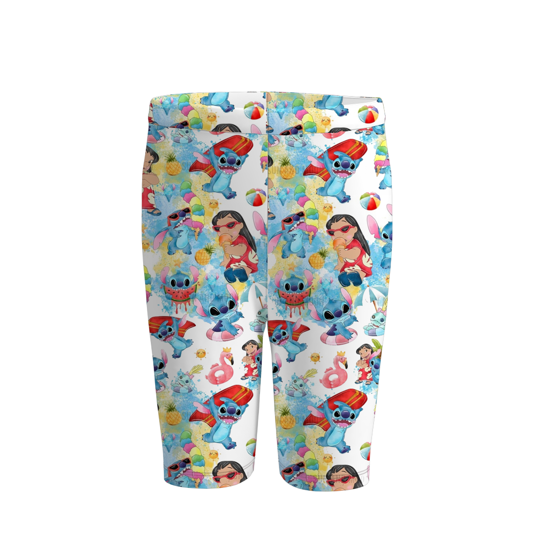(Pre Order)Girls Spring and Summer Cartoon Print Cycling Shorts