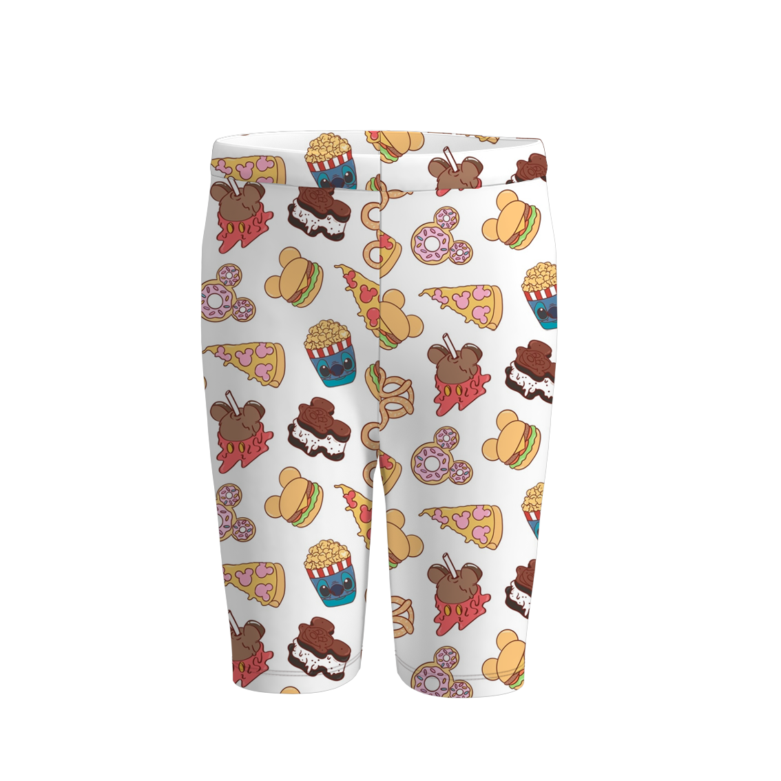 (Pre Order)Girls Spring and Summer Cartoon Print Cycling Shorts