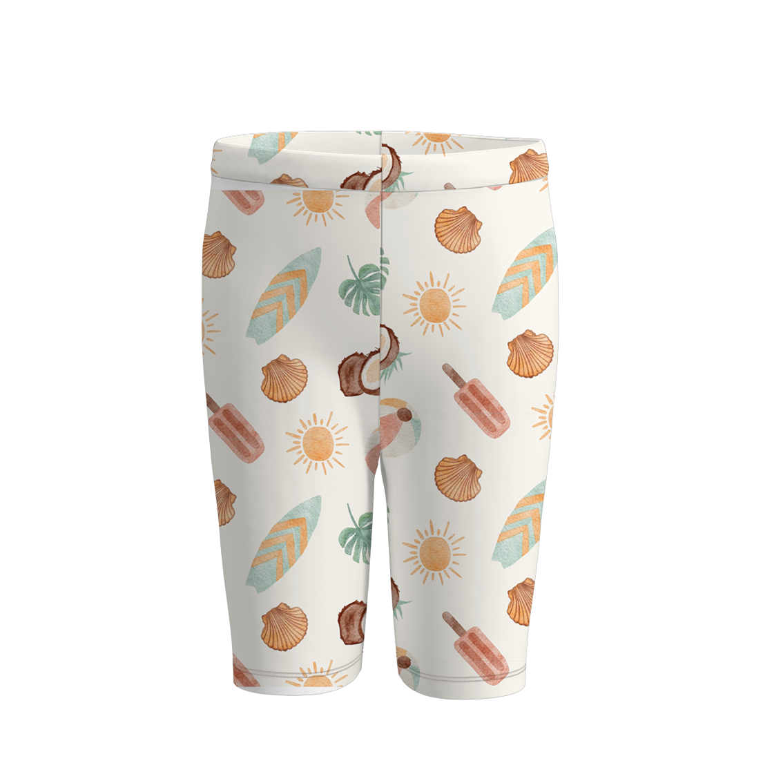 (Pre Order)Girls Spring and Summer Cartoon Print Cycling Shorts