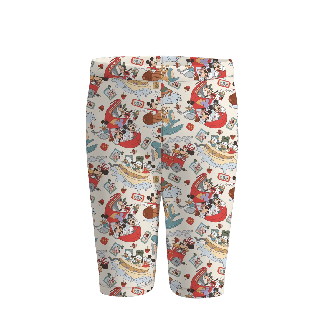 (Pre Order)Girls Spring and Summer Cartoon Print Cycling Shorts