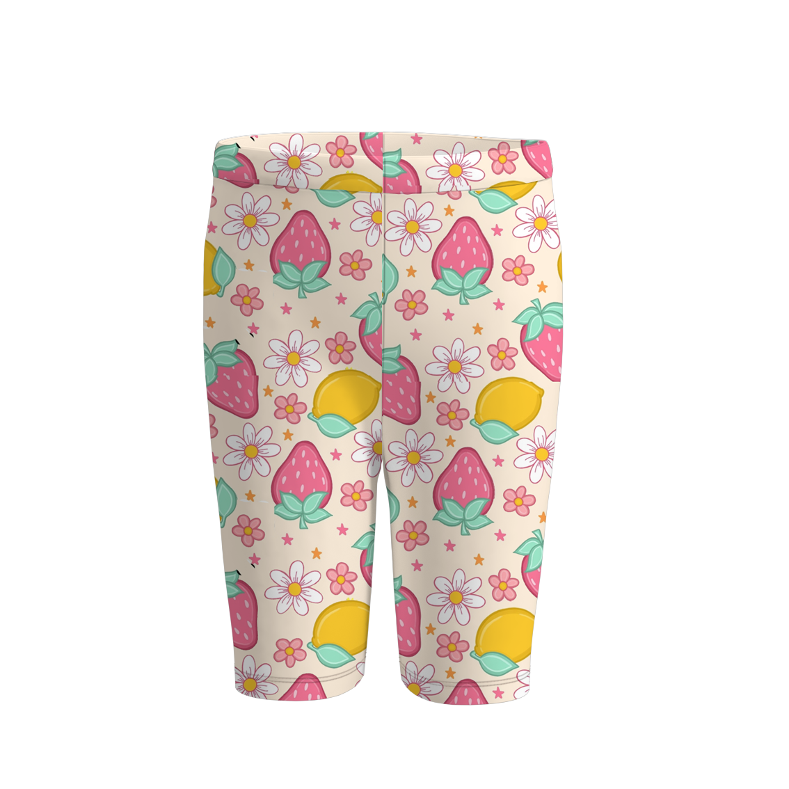 (Pre Order)Girls Spring and Summer Cartoon Print Cycling Shorts