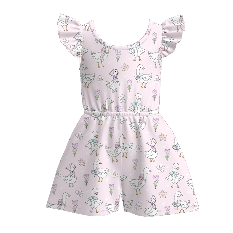 (Pre Order)Sisters Spring and Summer Princess Print Dress,Jumpsuit&Set