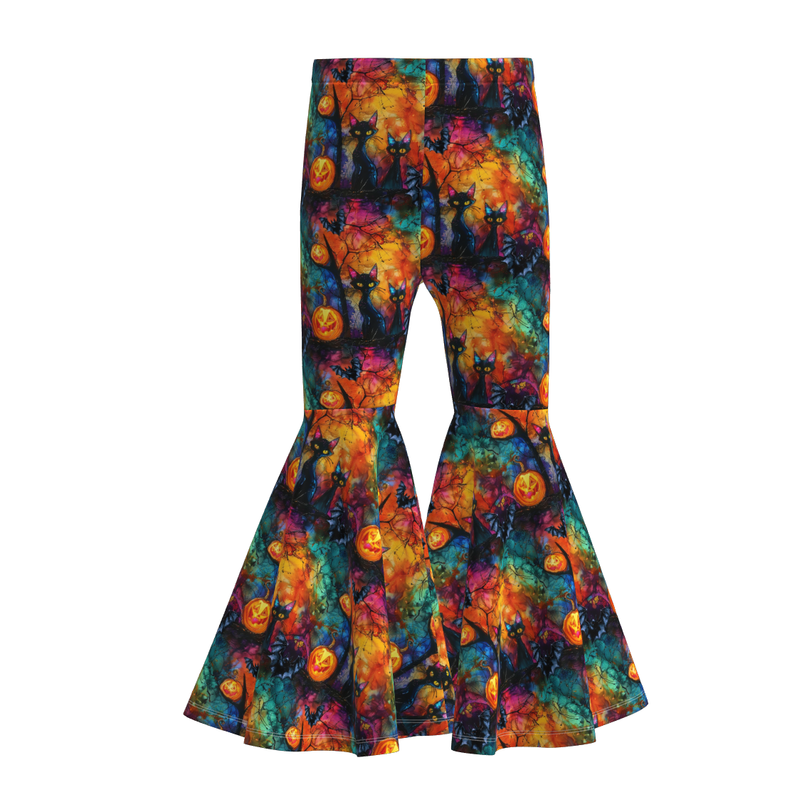 (Pre Order)Mommy and Me Halloween Print Pants