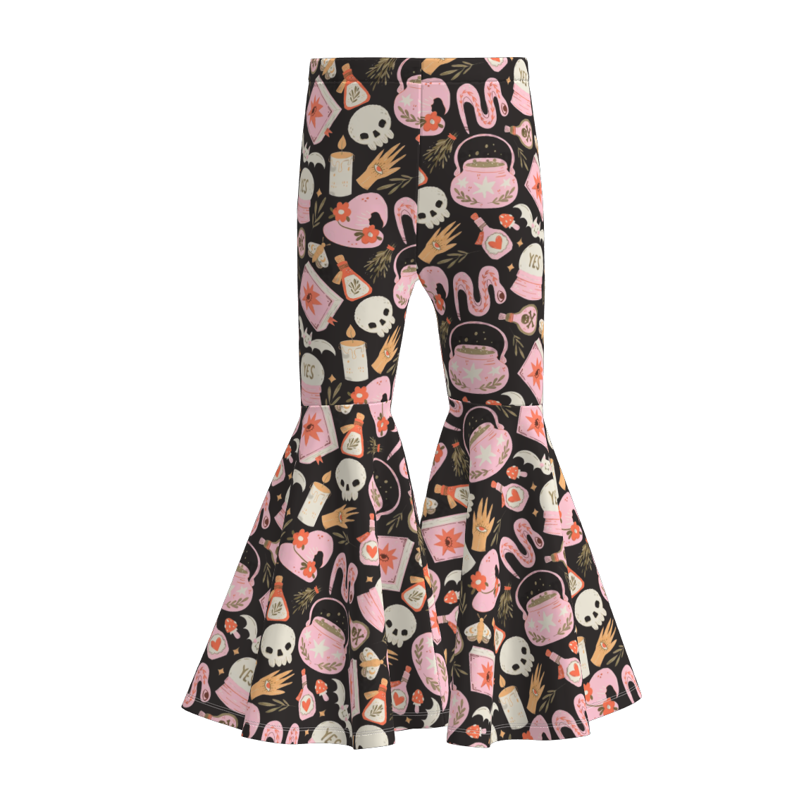 (Pre Order)Mommy and Me Halloween Print Pants