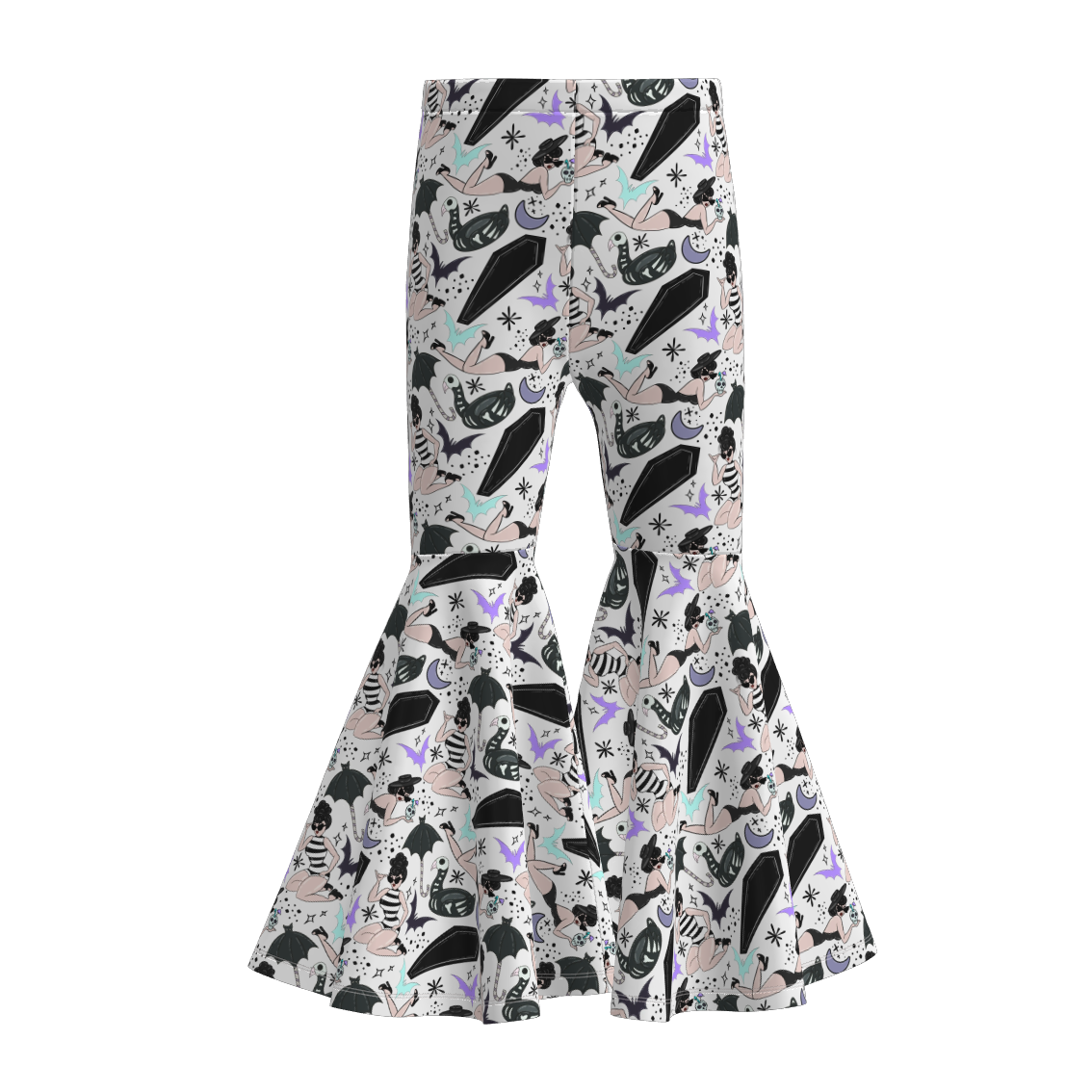 (Pre Order)Mommy and Me Halloween Print Pants
