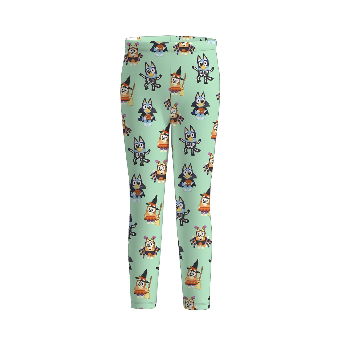 (Pre Order)Girls Cartoon Print Pants