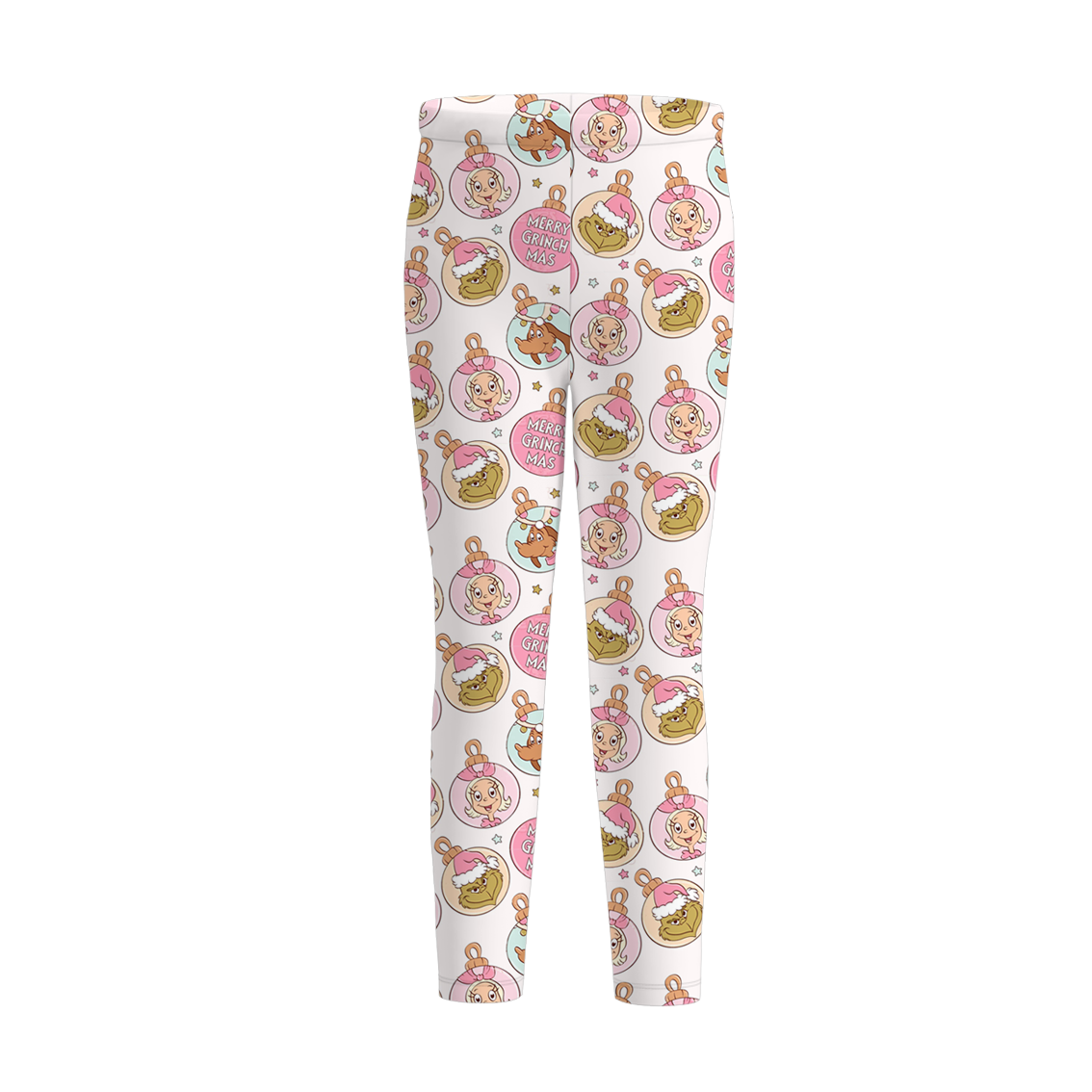 (Pre Order)Sisters Christmas Princess Print Dress,Pajamas&Pants