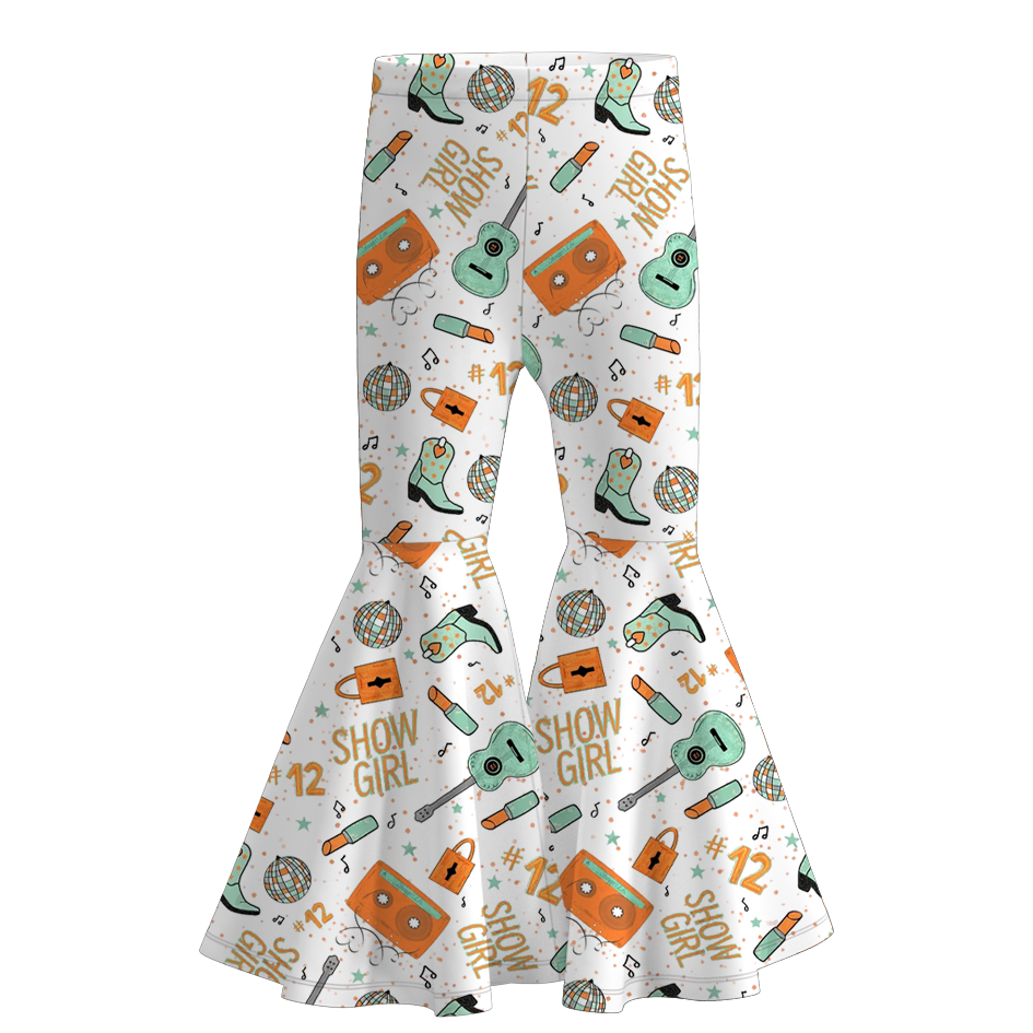 (Pre Order)Family TS Show Girl Print Dress,Set&Pants