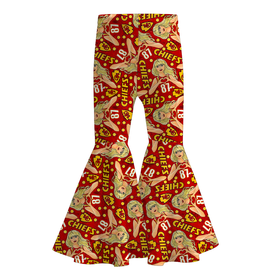 (Pre Order)Family Football TS Print Set,Pants&Romper