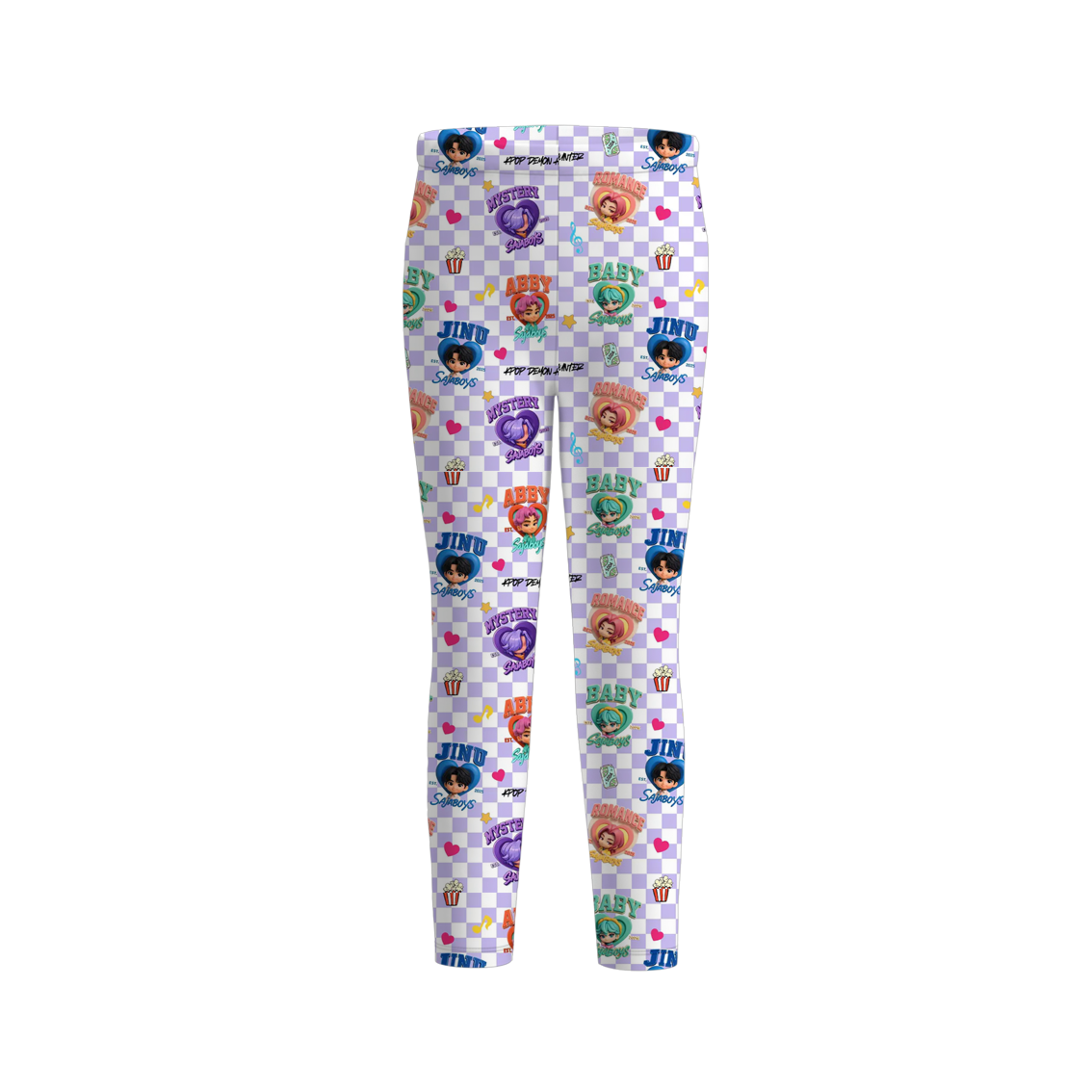 (Pre Order)Girls Movie Character Print Pajamas,Pants&Top