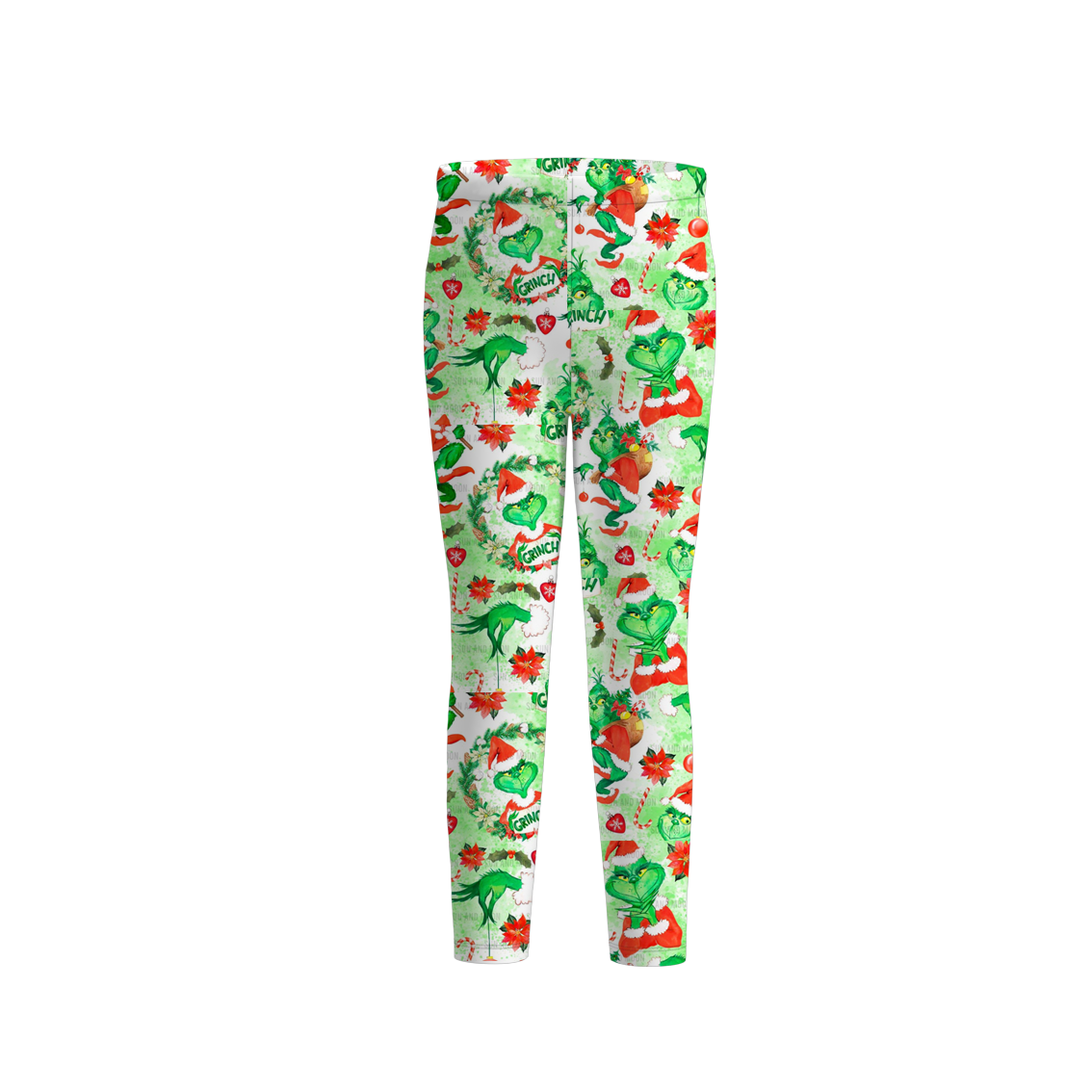 (Pre Order)Girls Christmas Print Pants