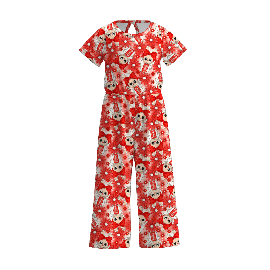 (Pre Order)Girls LBB Print Jumpsuit