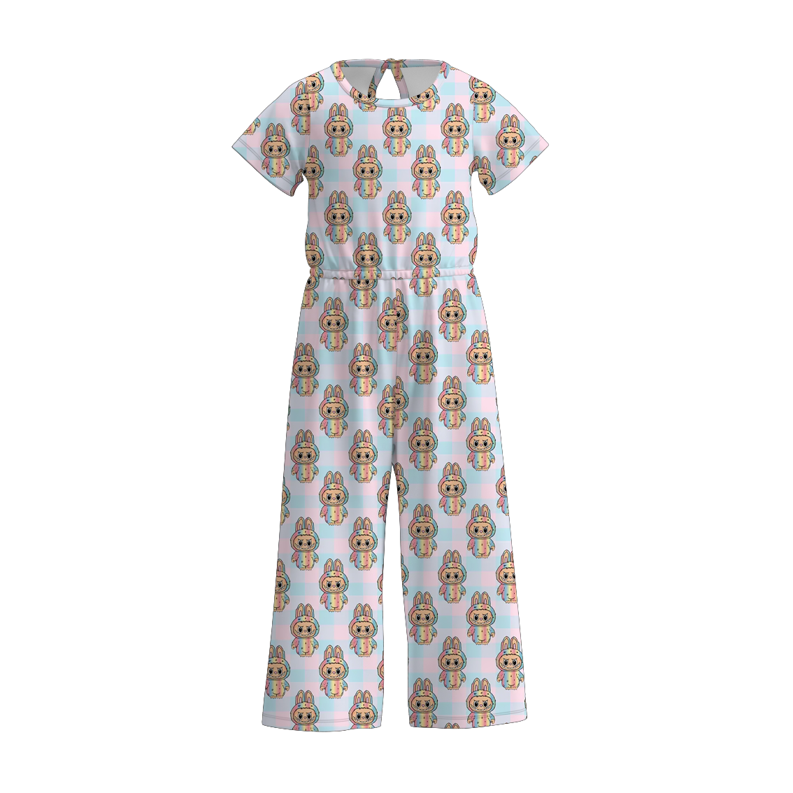 (Pre Order)Girls LBB Print Jumpsuit