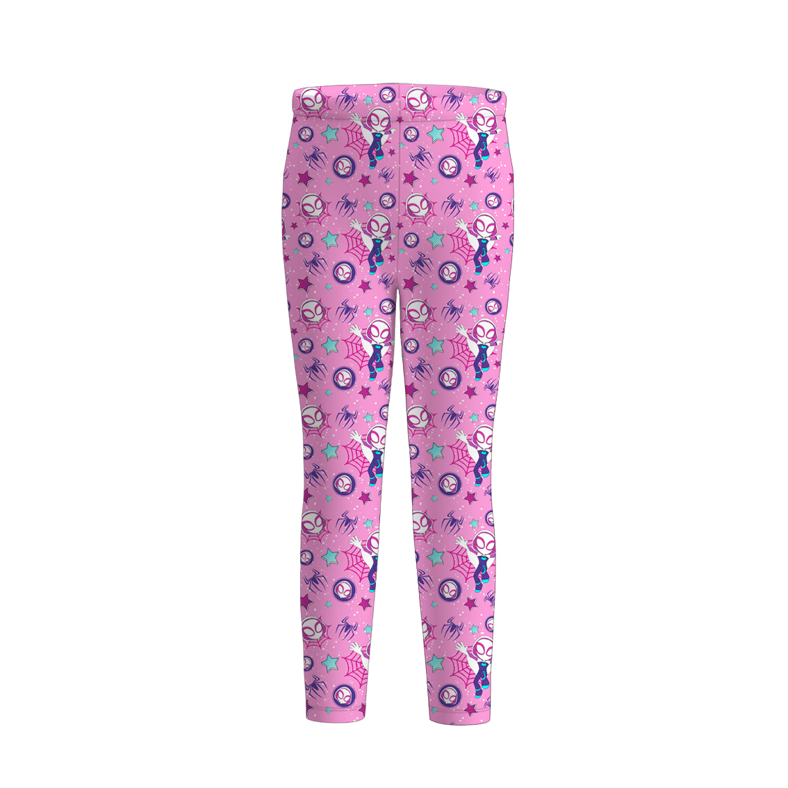 (Pre Order)Girls Spring&Summer Cartoon Spider Print Dress,Top&Pants