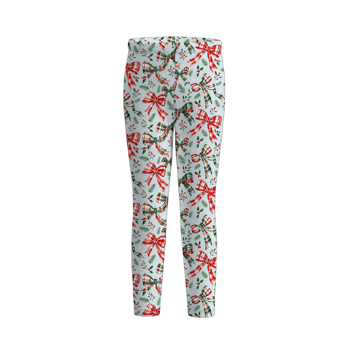 (Pre Order)Girls Christmas Print Pants
