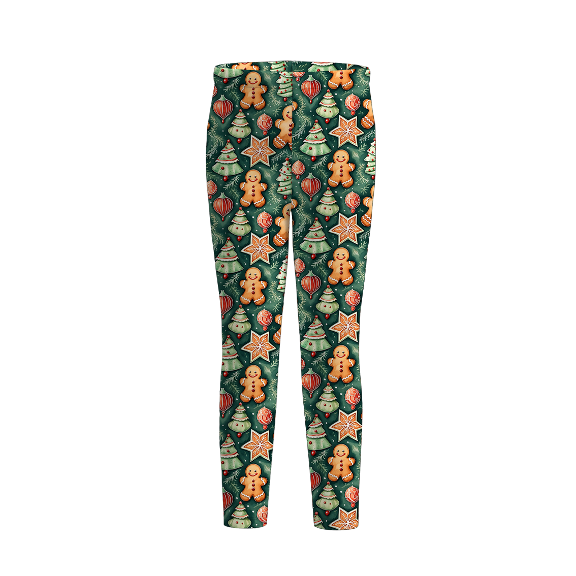 (Pre Order)Girls Christmas Print Pants