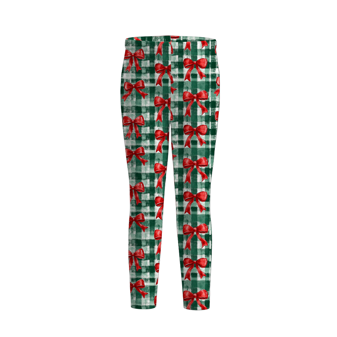 (Pre Order)Girls Christmas Print Pants