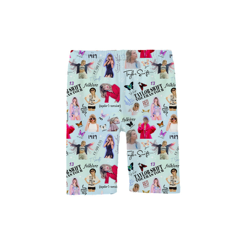 (Pre Order)Summer Mommy and Me TS Print Short