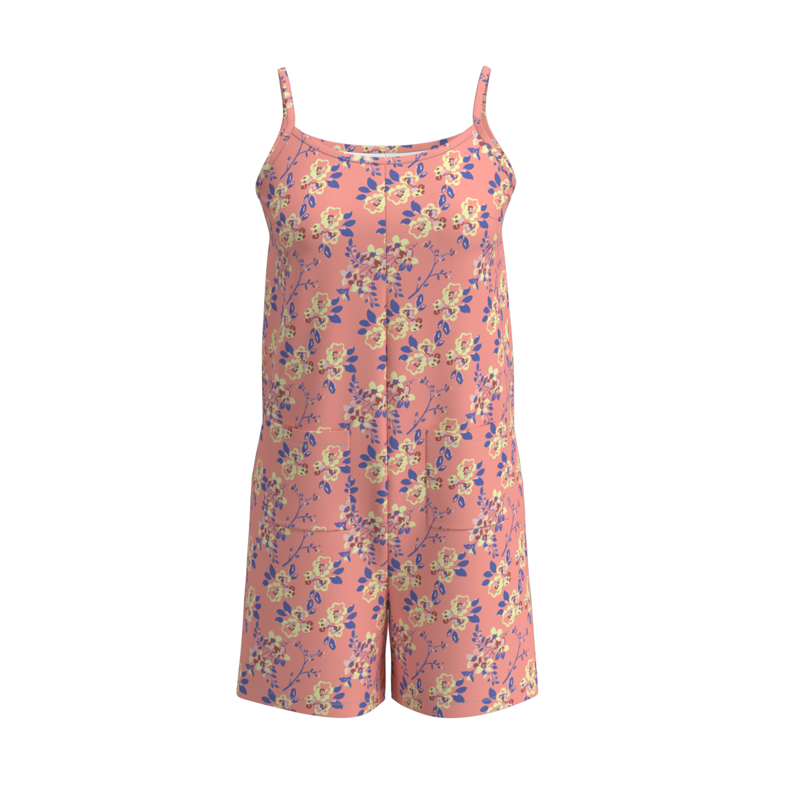 (Pre Order)Mommy and Me Flower Print Jumpsuit