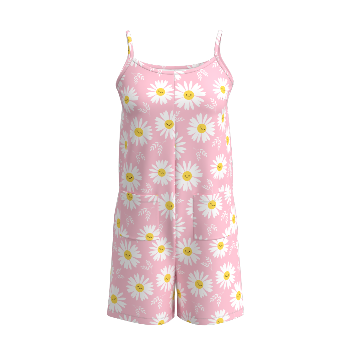 (Pre Order)Mommy and Me Summer Floral Print Jumpsuit