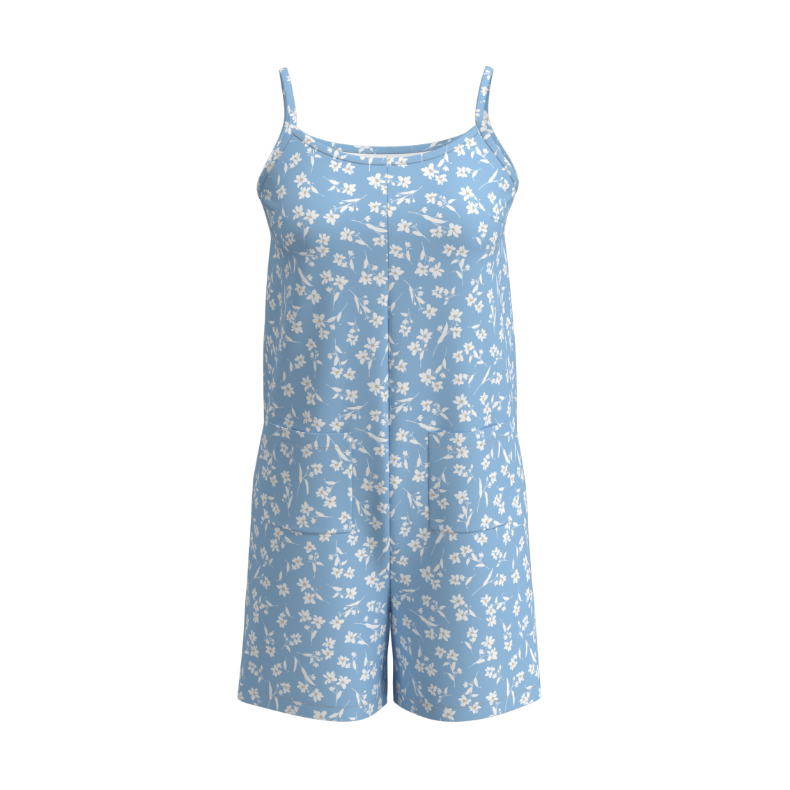 (Pre Order)Mommy and Me Summer Floral Print Jumpsuit