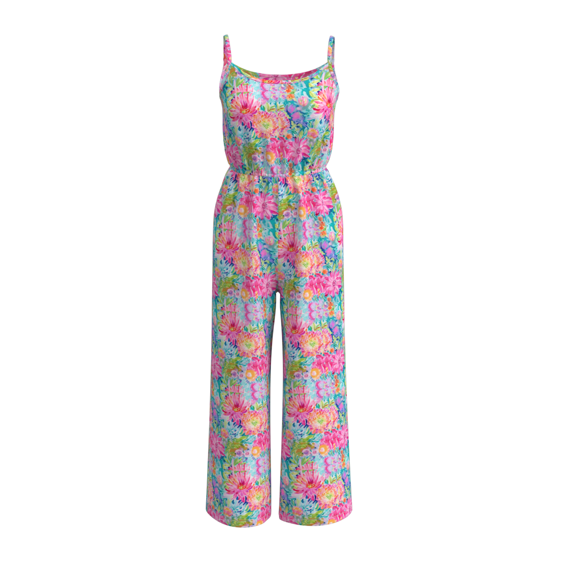 (Pre Order)Mommy and Me Floral Print Jumpsuit