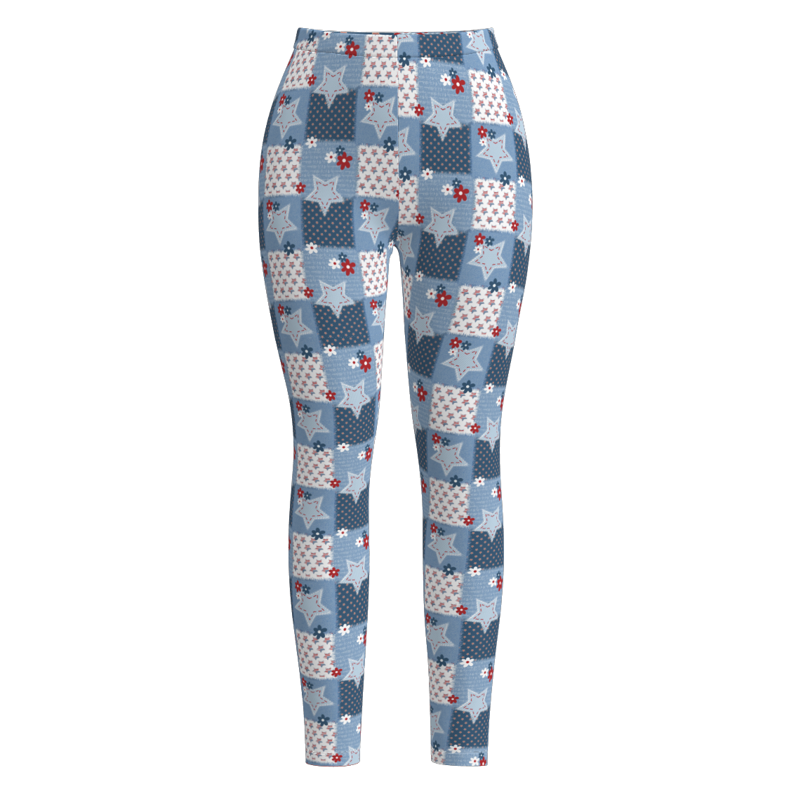 (Pre Order)Mommy and Me Patriotic Print Pants