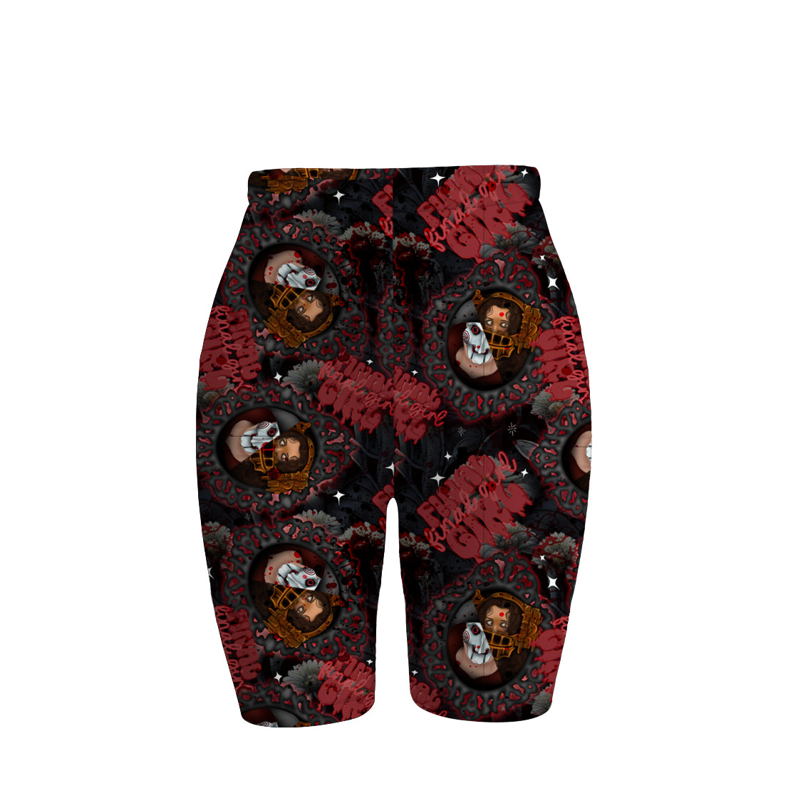 (Pre Order)Adults Spring and Summer Print Cycling Shorts