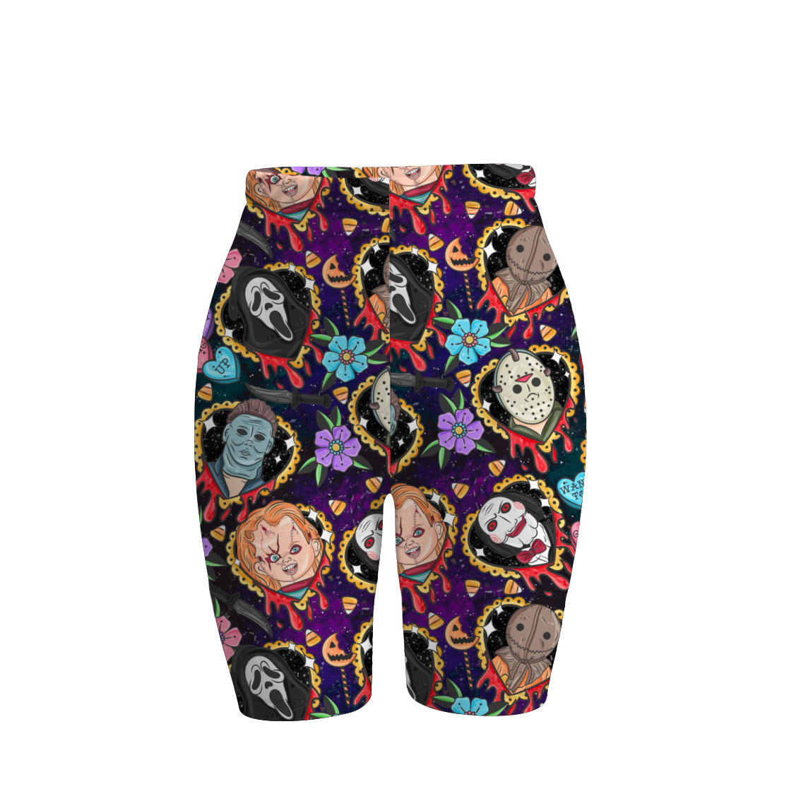 (Pre Order)Adults Spring and Summer Print Cycling Shorts