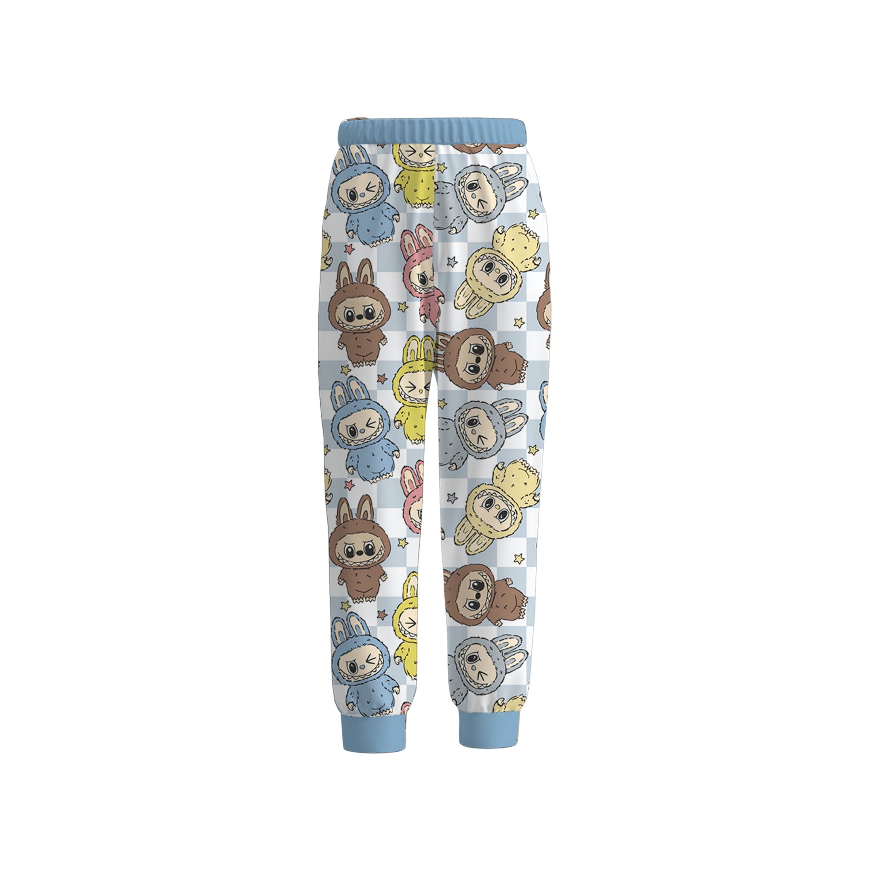 (Pre Order)Family Spring and Summer Cartoon Print Pajamas&Pants