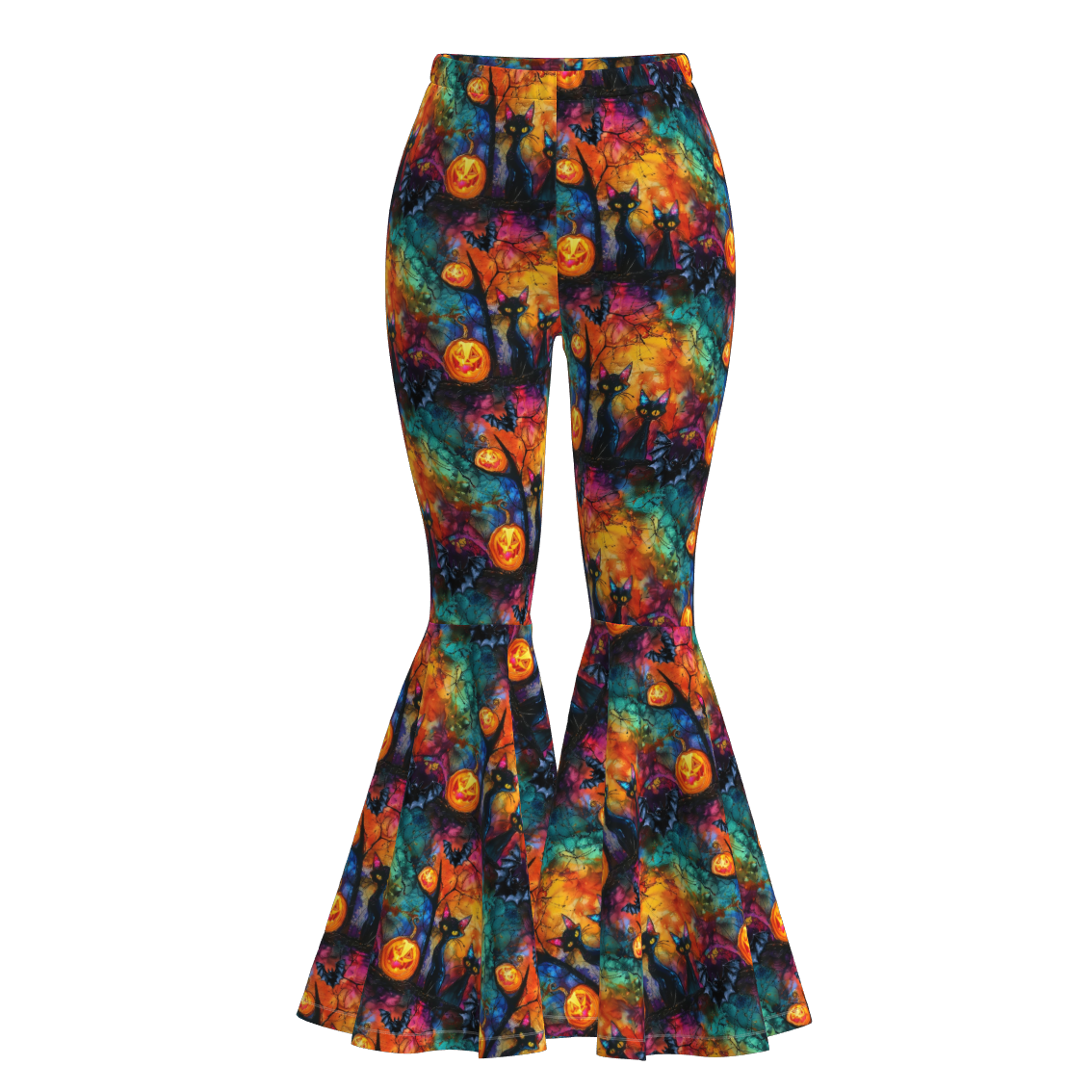 (Pre Order)Mommy and Me Halloween Print Pants