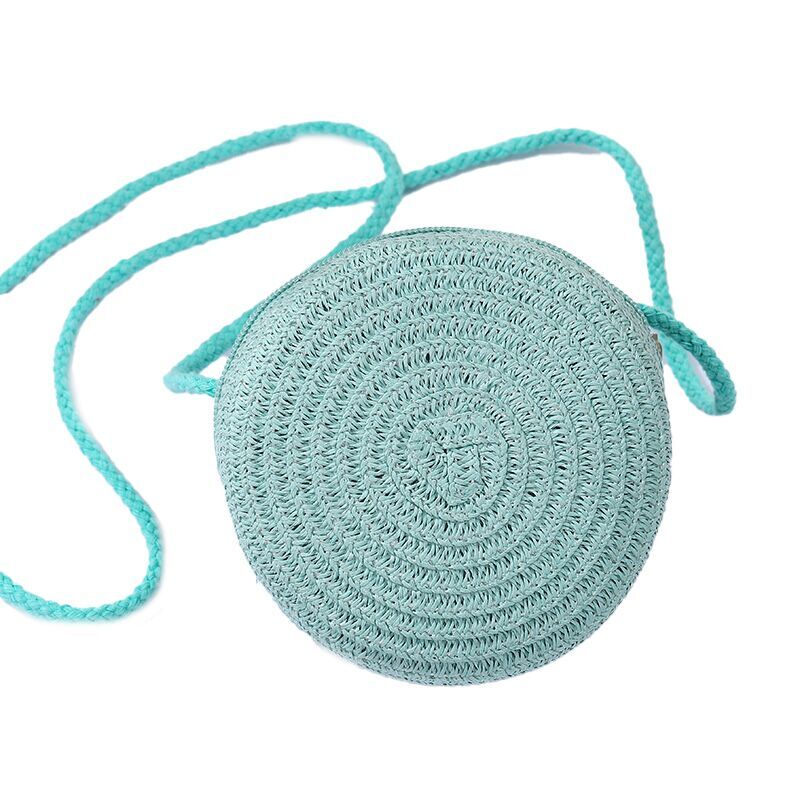 (Pre Order)Girl Cute Crossbody Straw bag