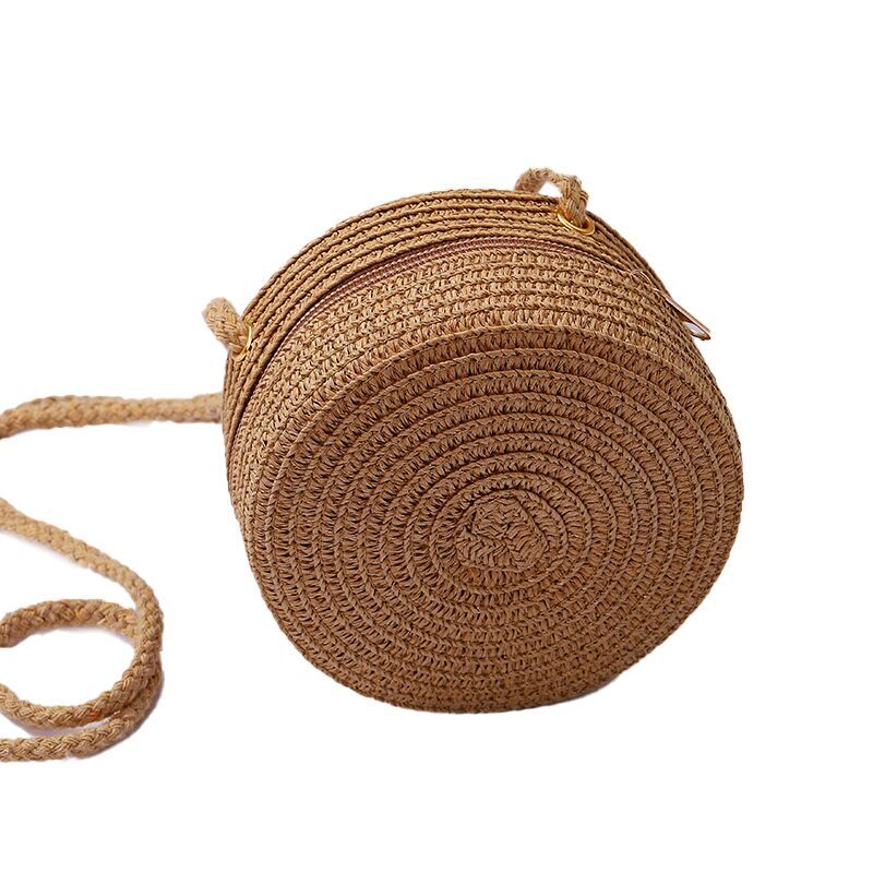 (Pre Order)Girl Cute Crossbody Straw bag