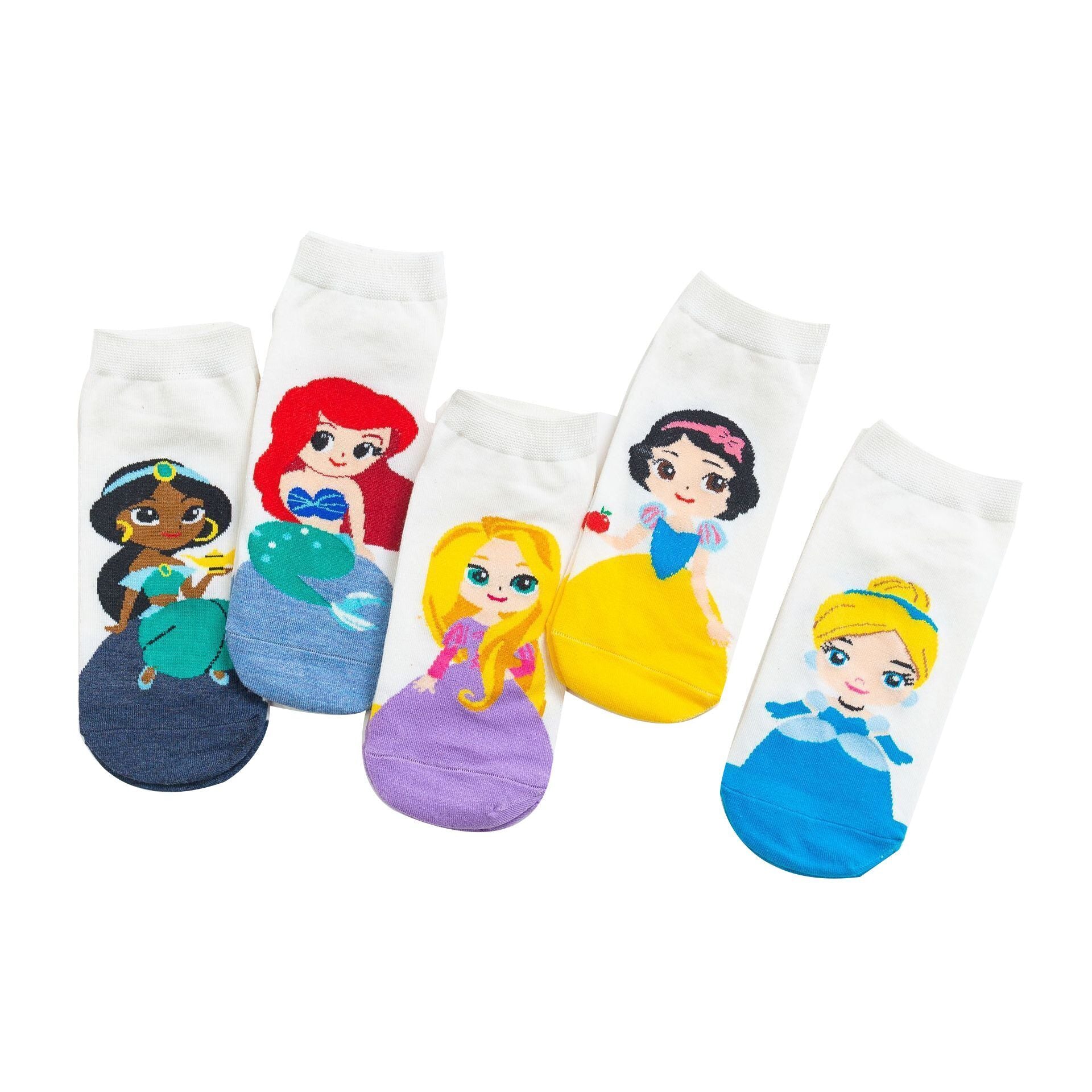 (Pre Order)Adults 5 Pairs Of Cute Cartoon Print Socks