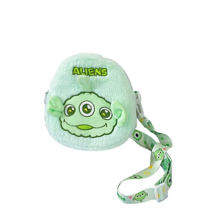 (Pre Order)Cute Cartoon Plush Two-way Back Bag