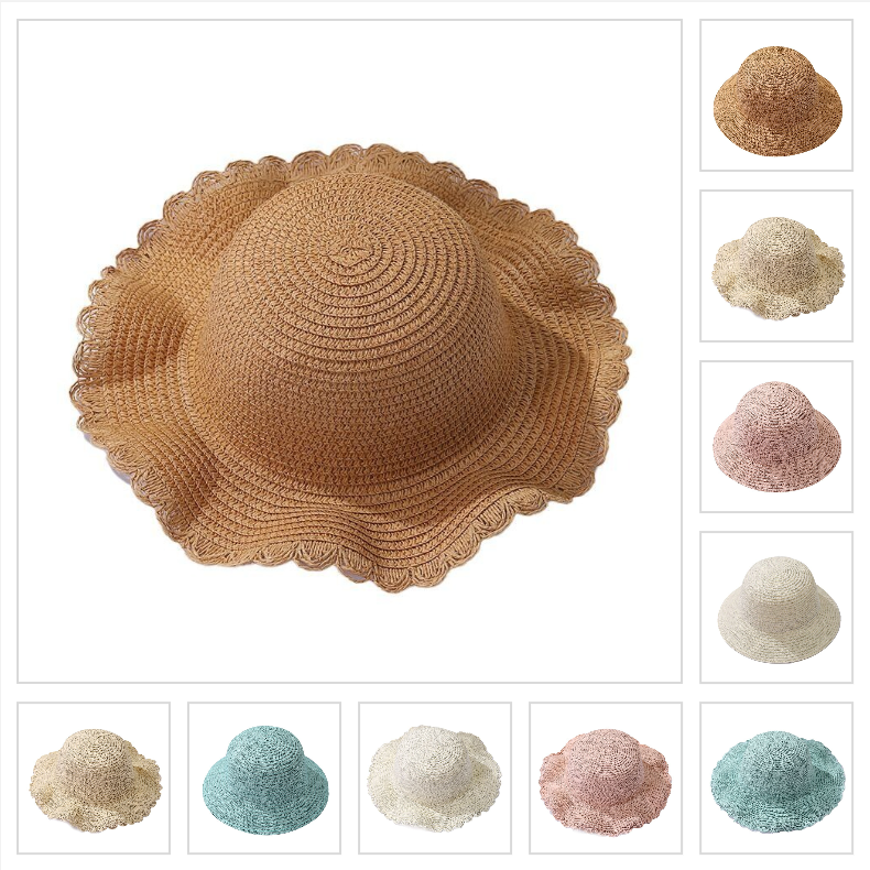 (Pre Order)Summer Fashion Beach Straw Hat