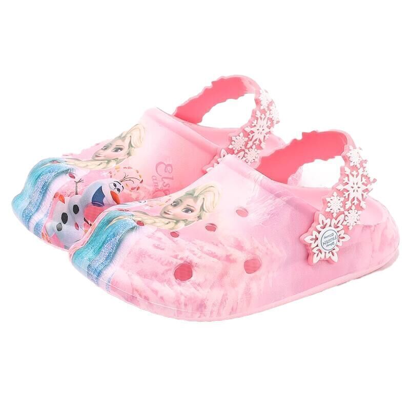 (Pre Order)Princess Crystal Anti-slip Holey Sneakers Girls