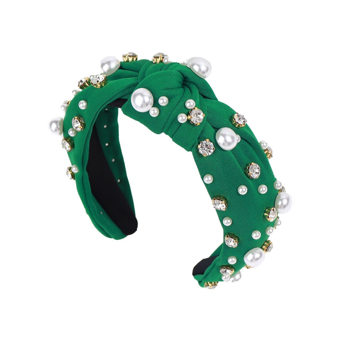 (Pre Order)Stylish Pearl Rhinestone Headband