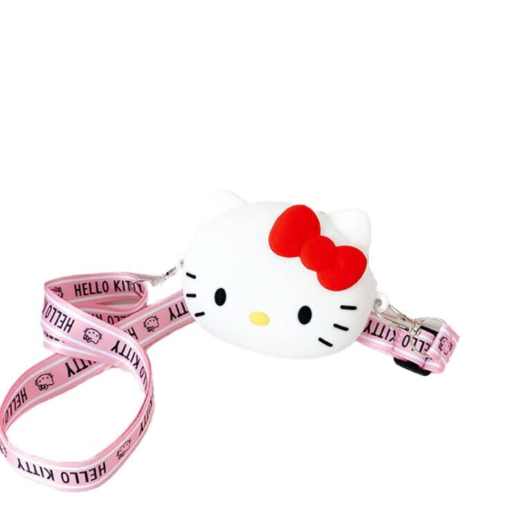 (Pre Order)Kids Cartoon Silicone Crossbody bag