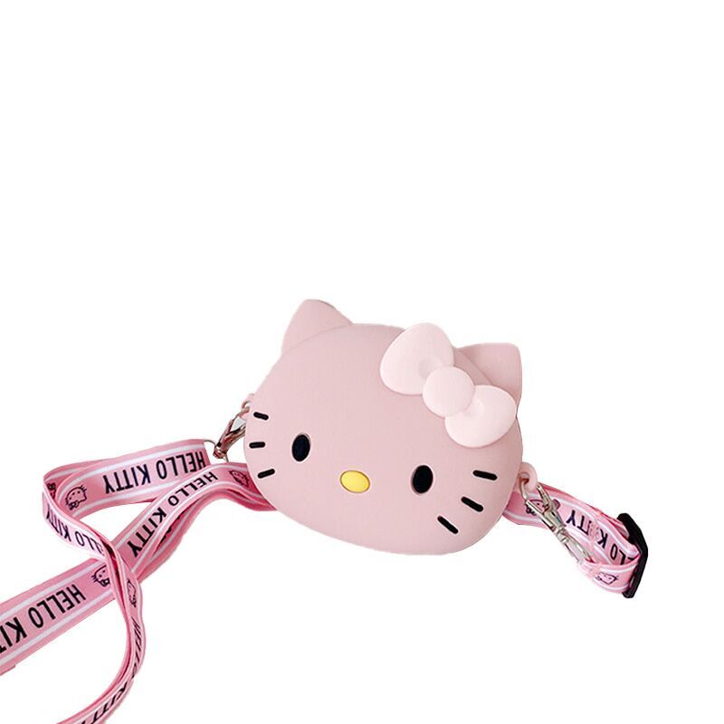 (Pre Order)Kids Cartoon Silicone Crossbody bag