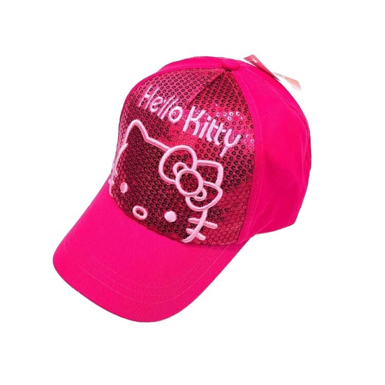 (Pre Order)Kids Pink Cartoon Embroidered Baseball Cap