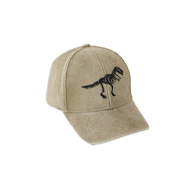 (Pre Order)Kids Dinosaur Embroidered Baseball Cap