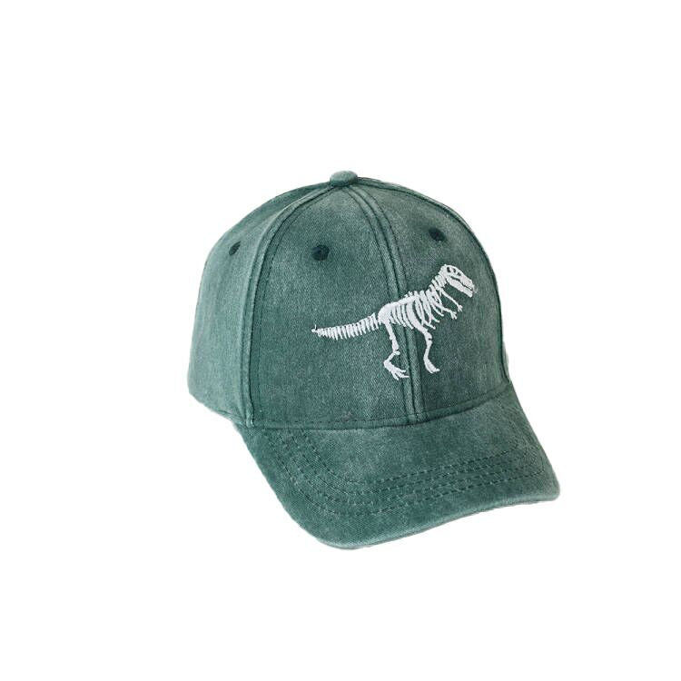 (Pre Order)Kids Dinosaur Embroidered Baseball Cap