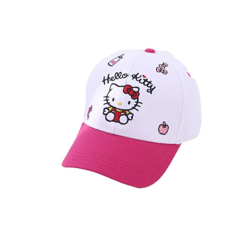 (Pre Order)Kids Cartoon Color Matching Baseball Cap