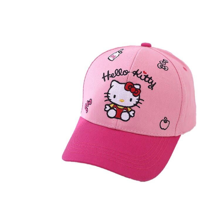 (Pre Order)Kids Cartoon Color Matching Baseball Cap