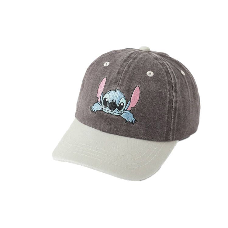 (Pre Order)Kids Cartoon Embroidery Baseball Cap