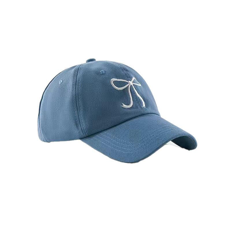 (Pre Order)Adults Bow Embroidery Baseball Cap