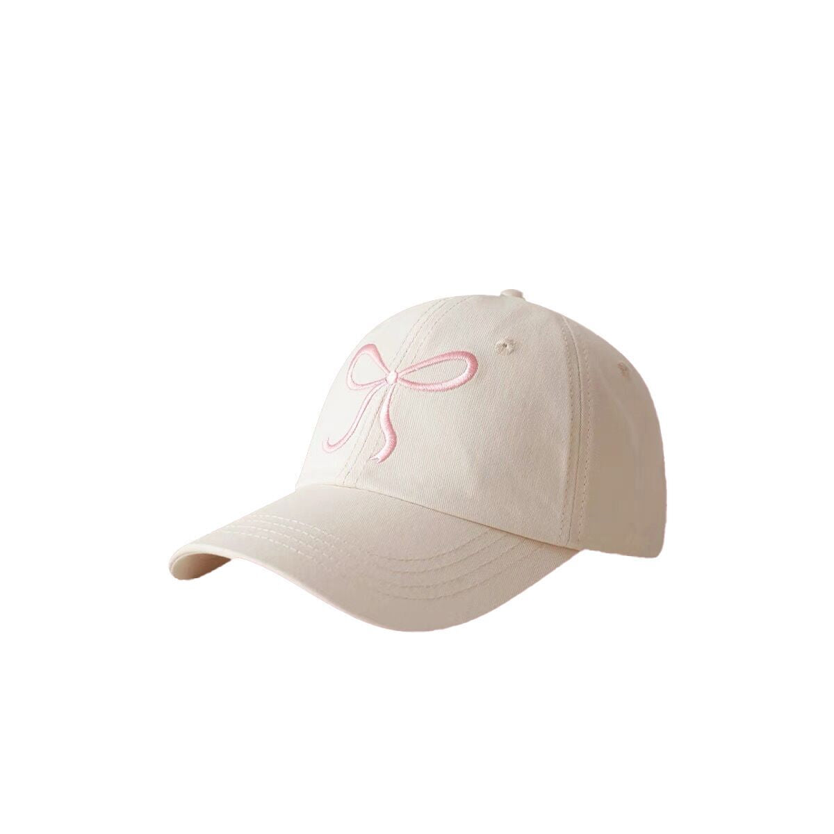 (Pre Order)Adults Bow Embroidery Baseball Cap