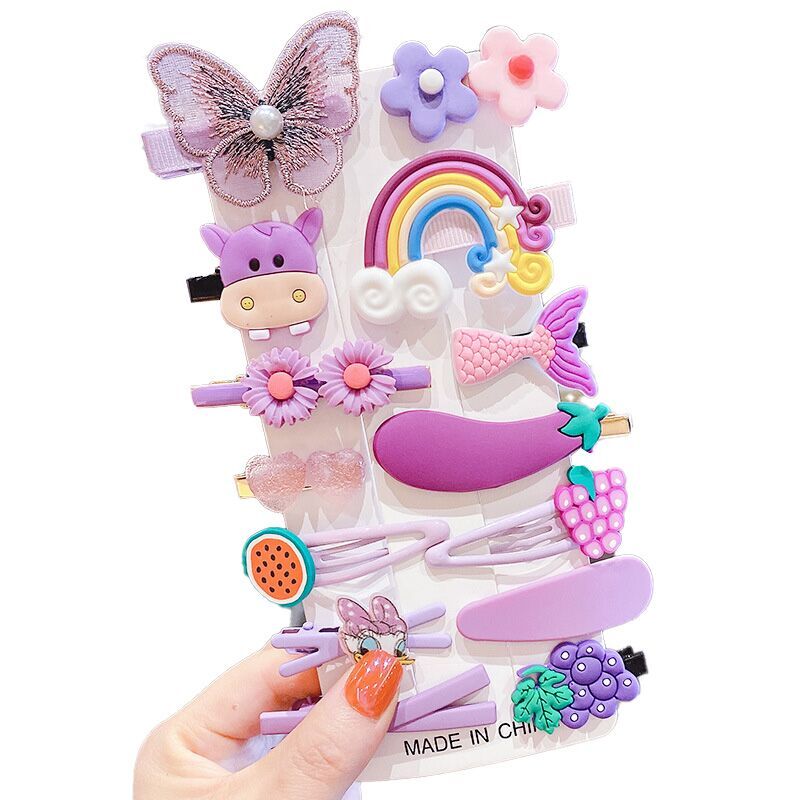 (Pre Order)Girls Cute Cartoon Hair Clip
